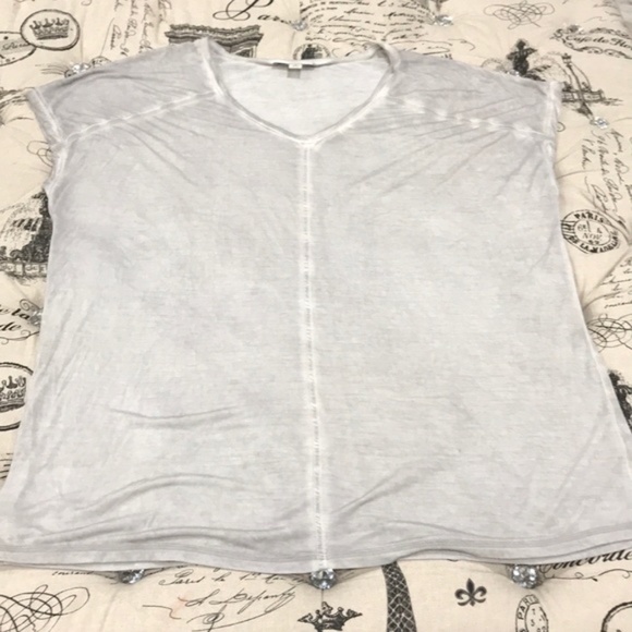 Sejour V-Neck Tee (Plus Size) - Picture 1 of 3